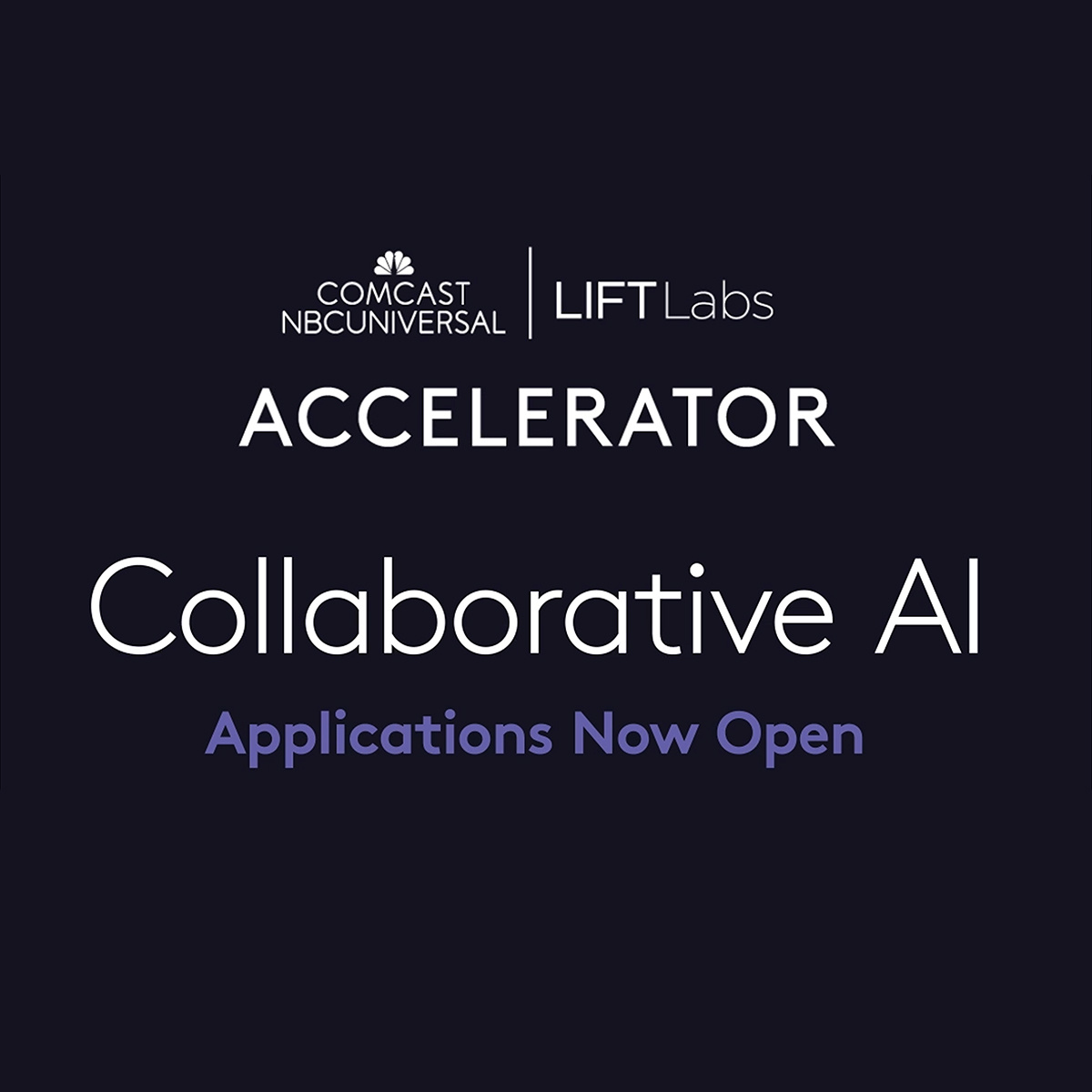 Collaborative AI - Applications Open