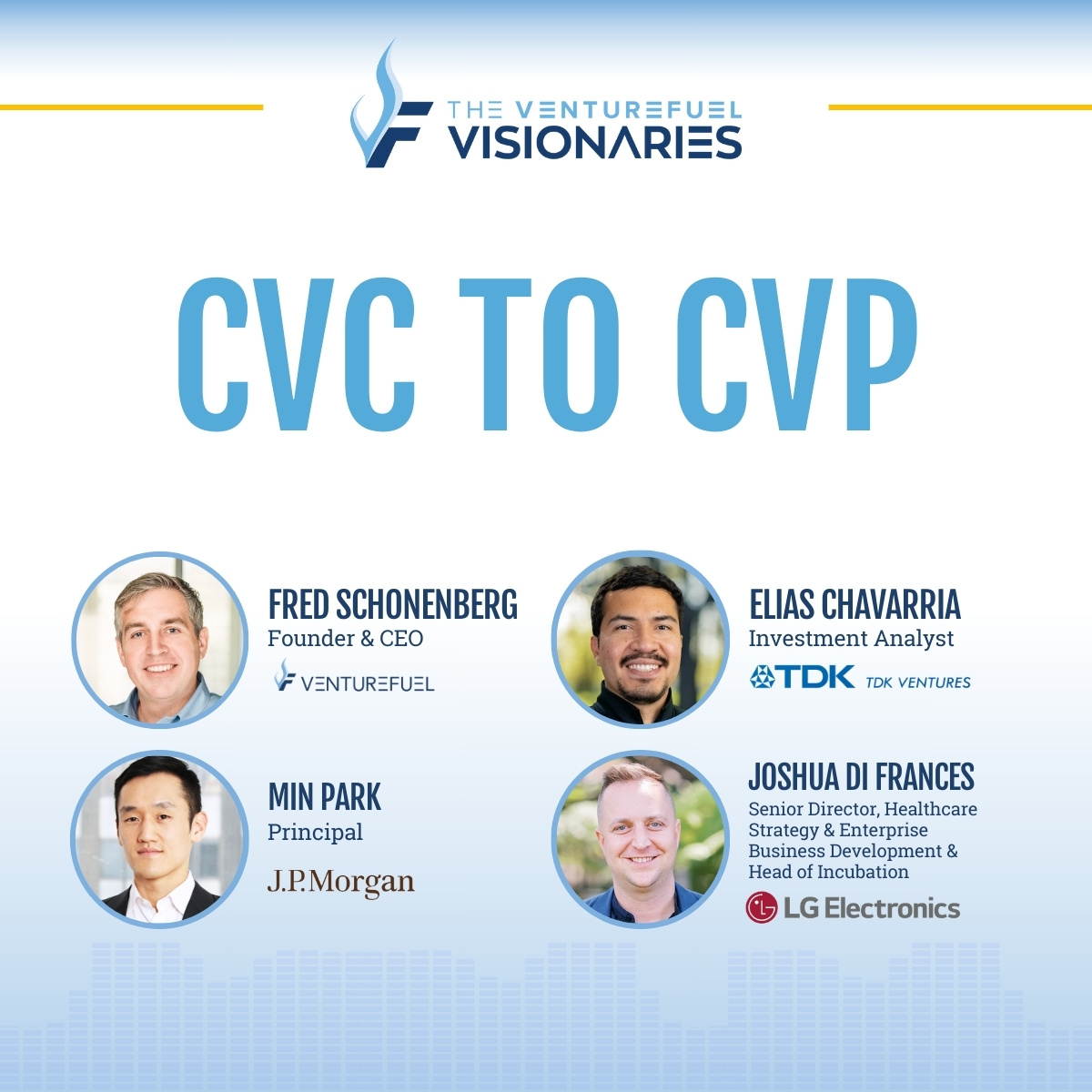 CVC to CVP — TDK, JP Morgan Chase, LG Electronics